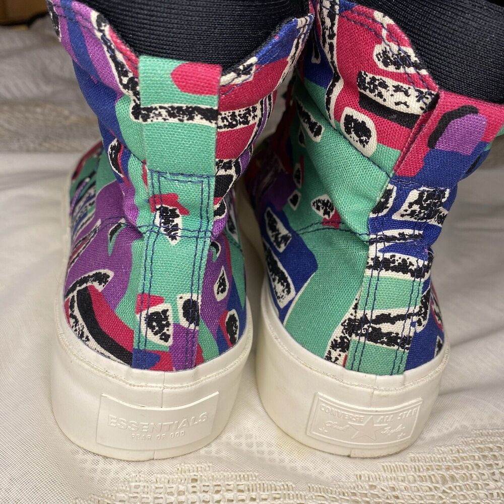 Fear of God Essentials Skid Grip Limoges FOG Converse Sneakers Canvas Mens 10 - Picture 4 of 6